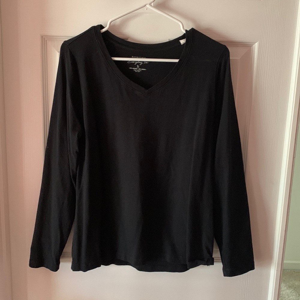 Sonoma, black, long sleeve tee